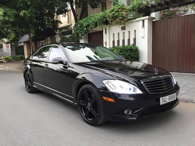 Bán xe cũ Mercedes S550 đời 2007, màu đen, nhập khẩu