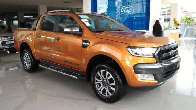 Cần bán xe Ford Ranger Wildtrak đời 2017, đăng ký tháng 2/2018