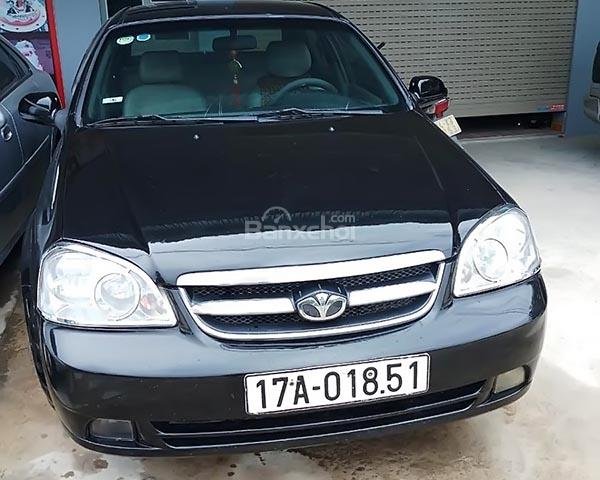 Bán Daewoo Lacetti EX đời 2009, màu đen xe gia đình