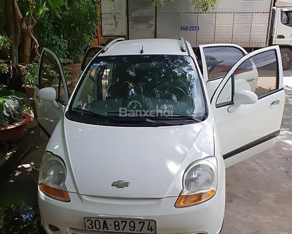 Bán Chevrolet Spark 0.8 MT 2008, màu trắng, giá tốt