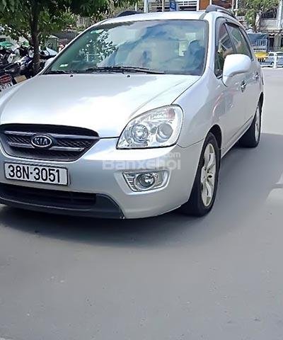 Cần bán gấp Kia Carens SX 2.0 AT năm sản xuất 2009, màu bạc 