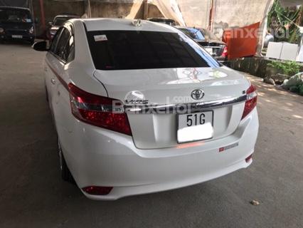 Bán Toyota Vios 1.5G 2017, màu trắng, đúng chất, biển thành phố, giá thương lượng, hỗ trợ trả góp