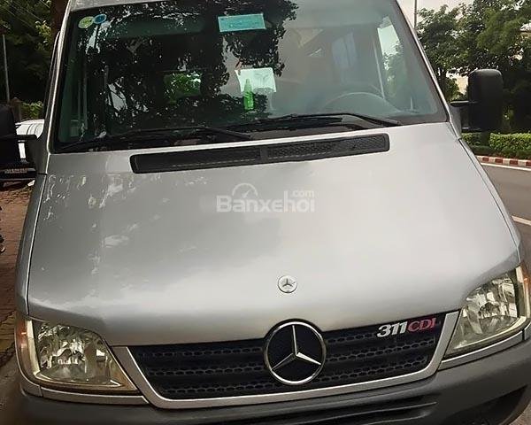 Cần bán gấp Mercedes Sprinter CDI 311 2008, màu bạc