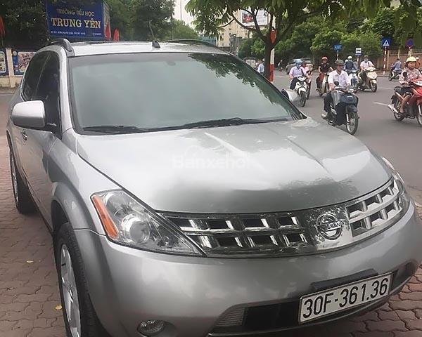 Cần bán xe Nissan Murano SE đời 2004, màu bạc, nhập khẩu nguyên chiếc chính chủ