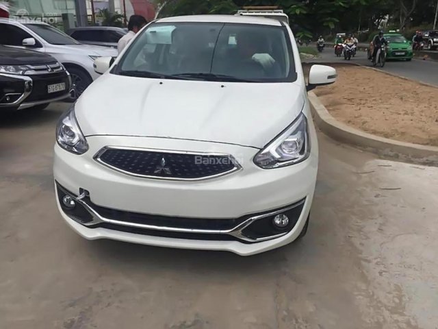 Bán xe Mitsubishi Mirage 1.2 CVT năm sản xuất 2018, màu trắng 