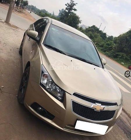 Cần bán Cruze 2011, số sàn, màu vàng cát