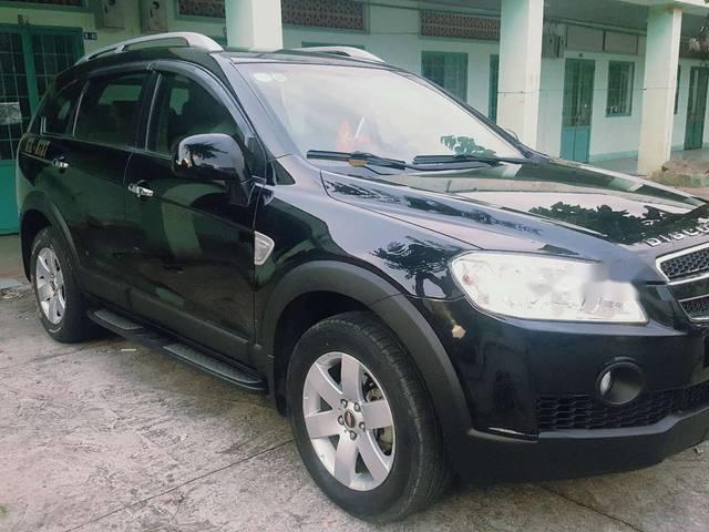 Cần bán gấp Chevrolet Captiva 2008, màu đen