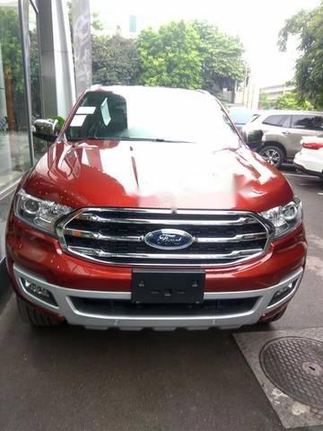 Bán ô tô Ford Everest Titanium 4x2 AT năm 2018, màu đỏ