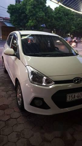 Bán Hyundai Grand i10 MT đời 2015, màu trắng, nhập khẩu chính chủ