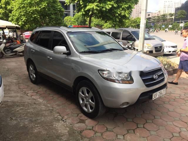 Bán ô tô Hyundai Santa Fe sản xuất năm 2008, màu xám 