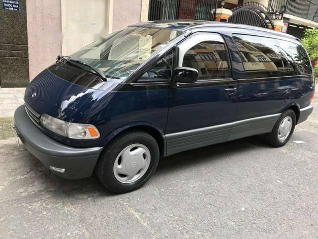 Bán xe Toyota Previa đời 1990, màu xanh lam, nhập khẩu  