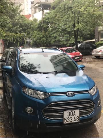 Bán xe Ford EcoSport sản xuất 2014, màu xanh lam 