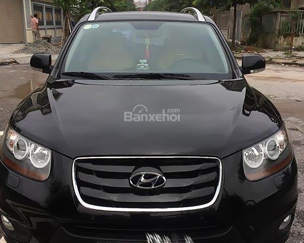 Xe Hyundai Santa Fe SLX sản xuất 2009, màu đen, nhập khẩu 
