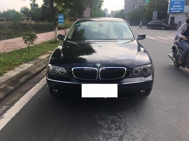 Cần bán BMW 7 Series 750 li đời 2007, màu đen, nhập khẩu chính chủ 