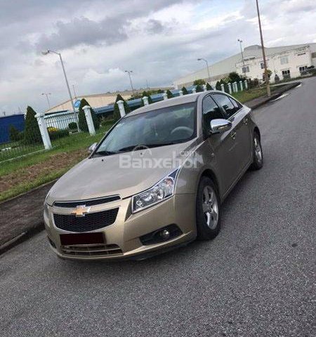 Cần bán gấp xe Chevrolet Cruze đời 2011 số sàn,màu vàng cát