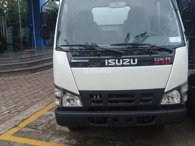 Bán Isuzu QKR khuyến mãi 50% thùng nhà máy xe có liền