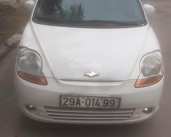 Bán xe Chevrolet Spark LT 0.8 MT đời 2010, màu trắng