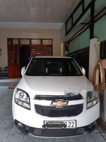 Cần bán gấp Chevrolet Orlando LTZ 1.8,AT năm sản xuất 2013, màu trắng