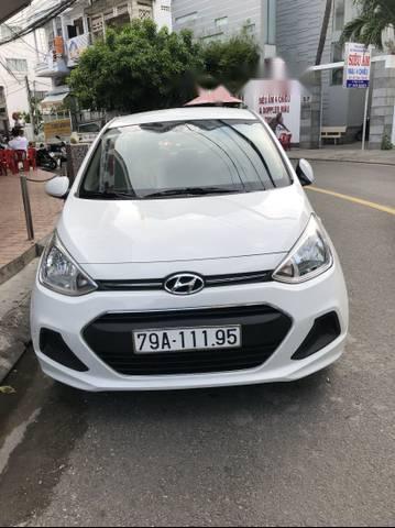 Cần bán Hyundai Grand i10 năm sản xuất 2015, màu trắng, giá tốt