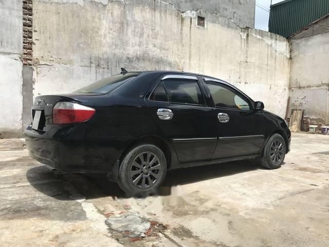 Cần bán xe Toyota Vios đời 2005, màu đen, 163tr