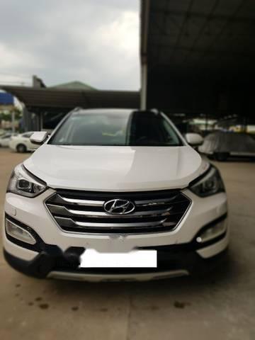 Bán xe Hyundai Santa Fe 4WD 2.4AT đời 2015, màu trắng, 936 triệu