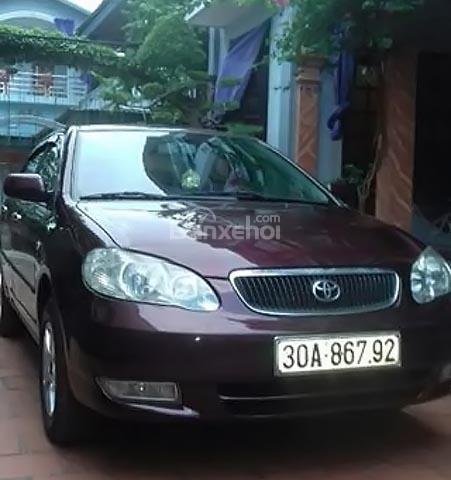 Cần bán xe Toyota Corolla altis 1.8G MT 2001, màu đỏ, giá 228tr