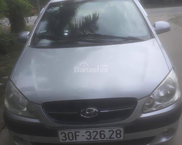 Bán Hyundai Getz 1.1 sản xuất năm 2010, màu bạc, xe nhập 