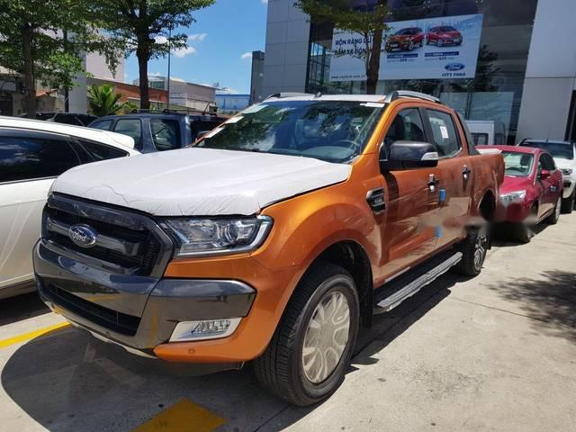 Bán Ford Ranger Wildtrak 3.2 2018 màu cam - độc quyền duy tại City Ford