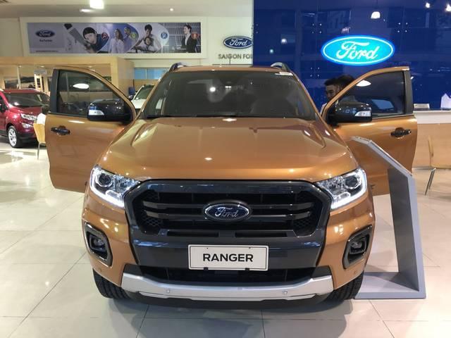 Bán Ford Ranger Wildtrak Turbo 2.0 năm 2018, xe nhập, 853 triệu