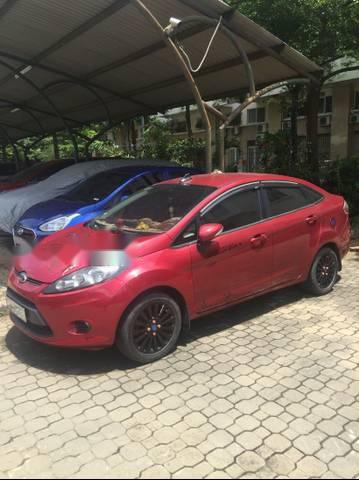 Bán Ford Fiesta AT đời 2011, màu đỏ, còn rất mới, Bstp