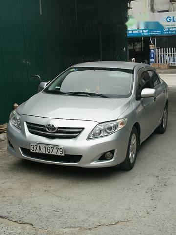 Bán Corolla Altis nhập Nhật Bản, màu bạc, đời cuối 2009