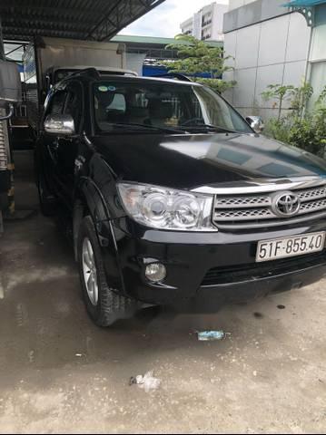 Bán Toyota Fortuner đời 2009, màu đen