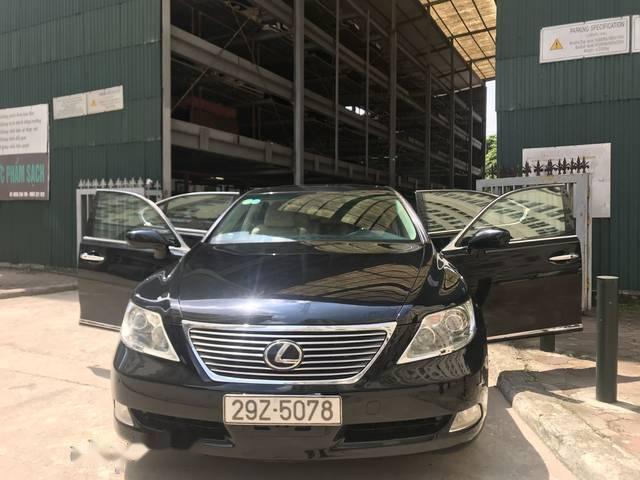 Cần bán gấp Lexus LS 460L năm 2007, màu đen, nhập khẩu nguyên chiếc đã đi 160.000 km