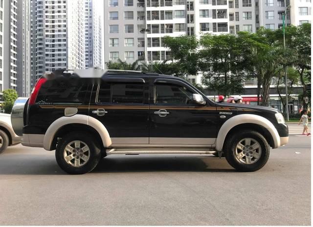 Bán lại xe Ford Everest Đk 2008 7 chỗ, màu đen, số sàn, máy dầu