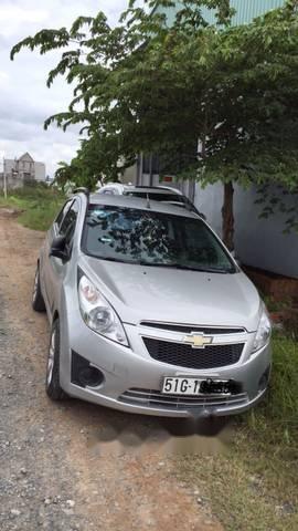 Bán xe Chevrolet Spark đời 2012, màu bạc, xe đẹp