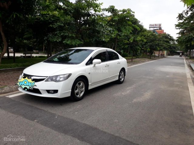 CC bán xe Honda Civic 1.8AT 2012 trắng, giá 460tr