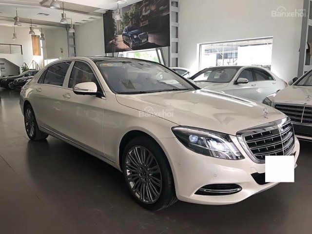 Cần bán xe Mercedes Maybach S500 đời 2017, màu trắng, nhập khẩu như mới