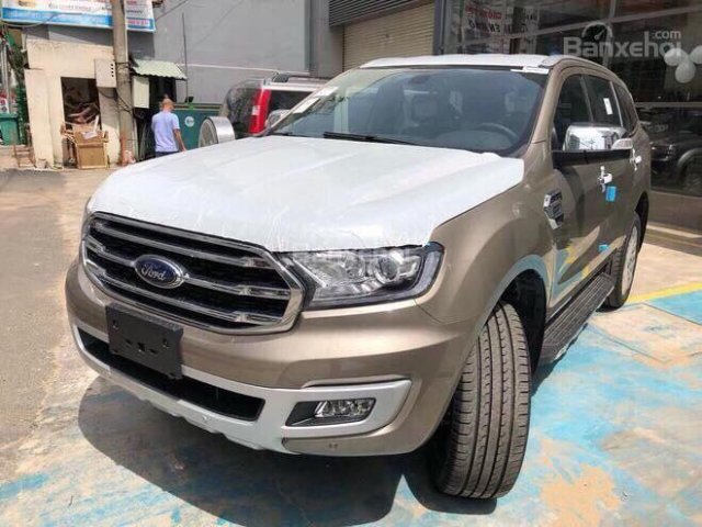 Bán xe Ford Everest Titanium 4x2, sản xuất 2018, trả góp 90%, hotline 09689122360