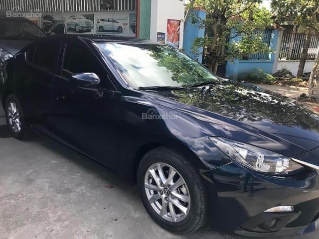 Bán xe Mazda 3 1.5 AT đời 2016, màu xanh lam như mới0