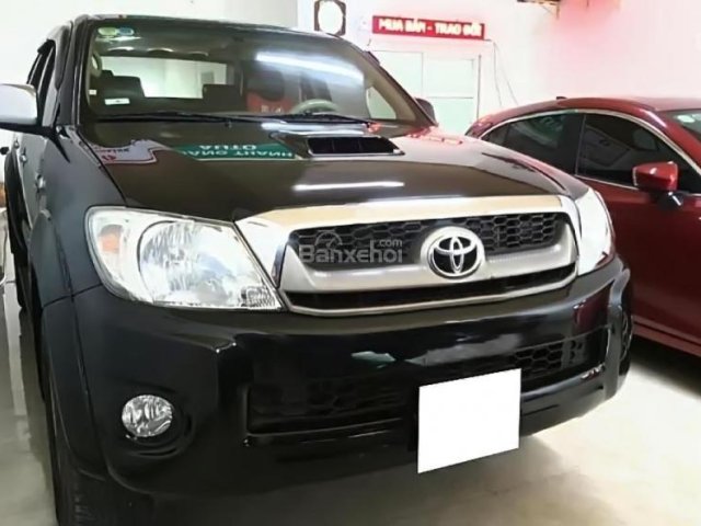 Cần bán Toyota Hilux 3.0G 4x4 MT sản xuất năm 2009, màu đen, nhập khẩu nguyên chiếc 0