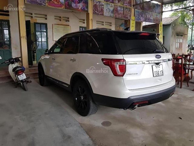 Bán Ford Explorer đời 2016, màu trắng, nội thất đẹp