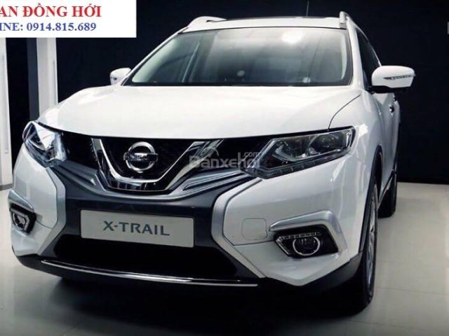 Bán Nissan X trail V-Series 2.0 Luxury 2018, màu trắng, giá tốt nhất tại Quảng Bình0