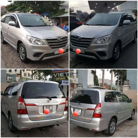 Bán Toyota Innova năm sản xuất 2016, màu bạc, giá tốt