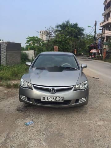 Bán Honda Civic năm sản xuất 2008, màu xám chính chủ