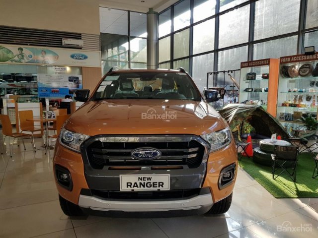 Ford Giải Phóng bán xe Ford Ranger Biturbo đủ màu, trả góp 90%. Tặng gói phụ kiện 5 món cho khách ký HĐ mua xe tháng này