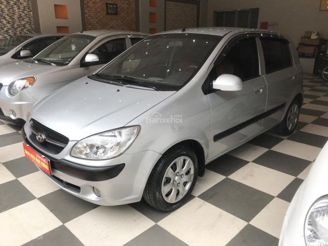 Bán Hyundai Getz 1.0MT năm 2010, màu bạc, nhập khẩu nguyên chiếc