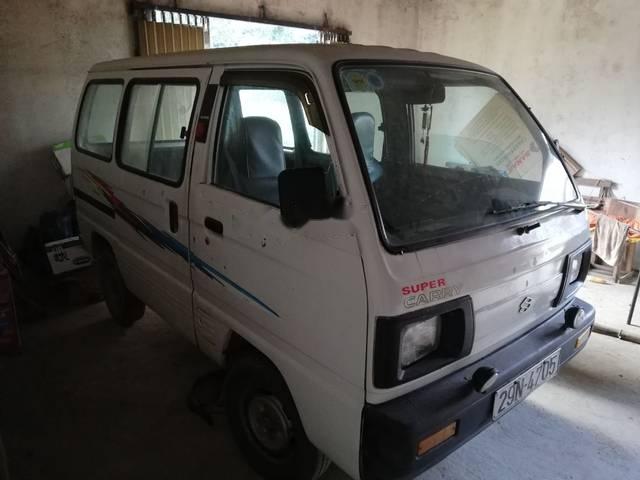 Cần bán Suzuki Super Carry Van năm sản xuất 2002, màu trắng giá cạnh tranh0