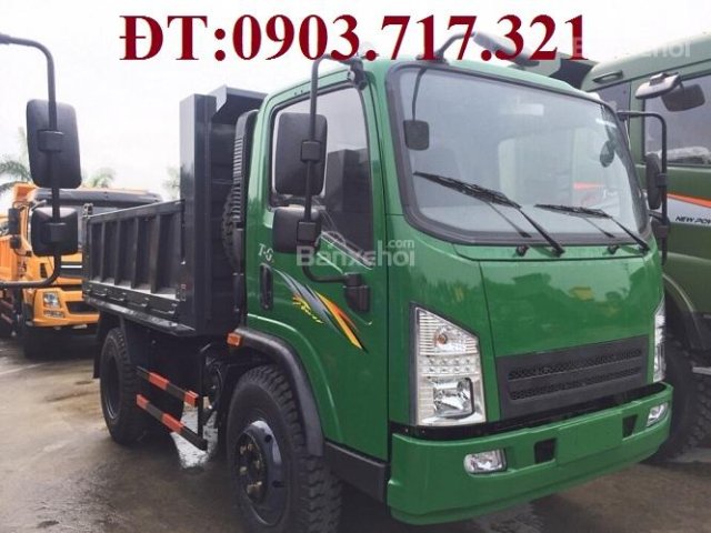 Bán xe ben DongFeng 5T7 Trường Giang 5.7 tấn. Xe ben Dongfeng 5T7 thùng 5 khối