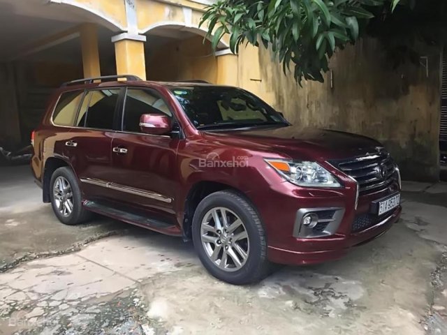 Bán ô tô Lexus LX 570 2014, màu đỏ, nhập khẩu