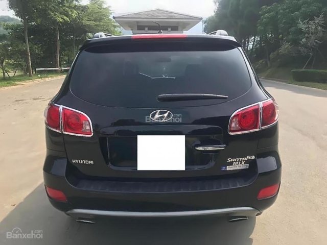 Bán ô tô Hyundai Santa Fe MLX 2.2 4x4 đời 2007, màu đen, nhập khẩu  